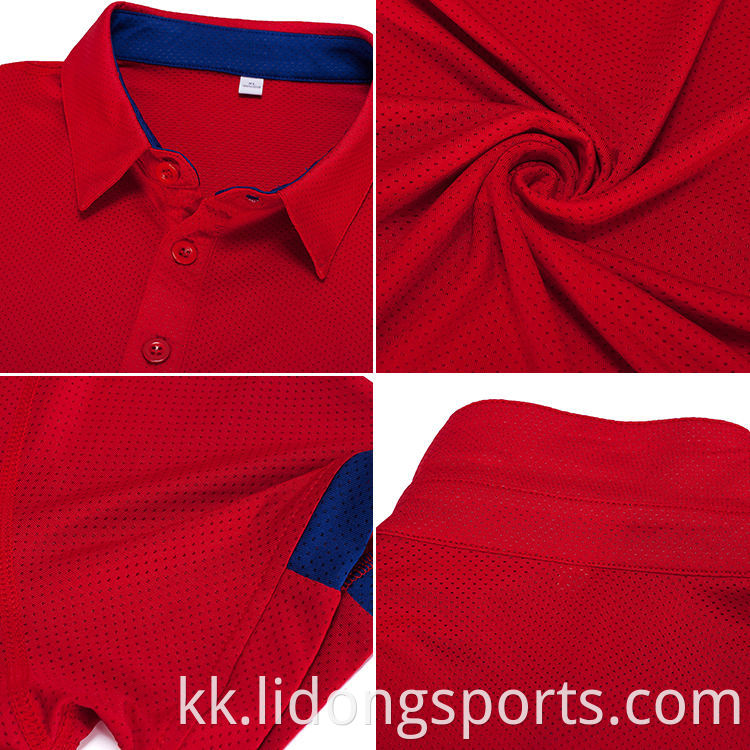 Ыстық сату Mens Fashion Polo көйлегі Қысқа гильзь-гольф